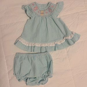 Smocked Easter Dress